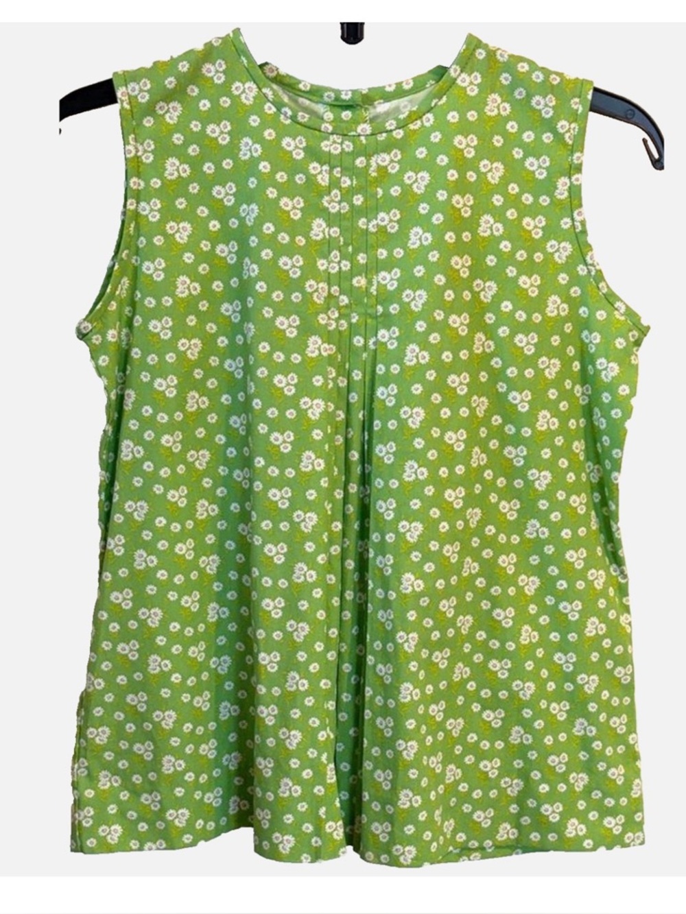 Alice Kathleen & Co Girls Floral Tank Top Size 12 Green Ditsy Print Boutique